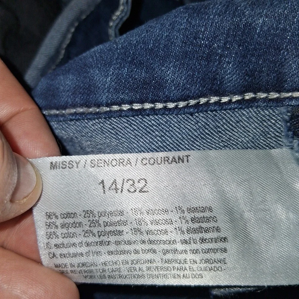 Vintage America Vintage Boot-Y Boot Cut Womens Jeans Size‎ 14/32 Med Wash